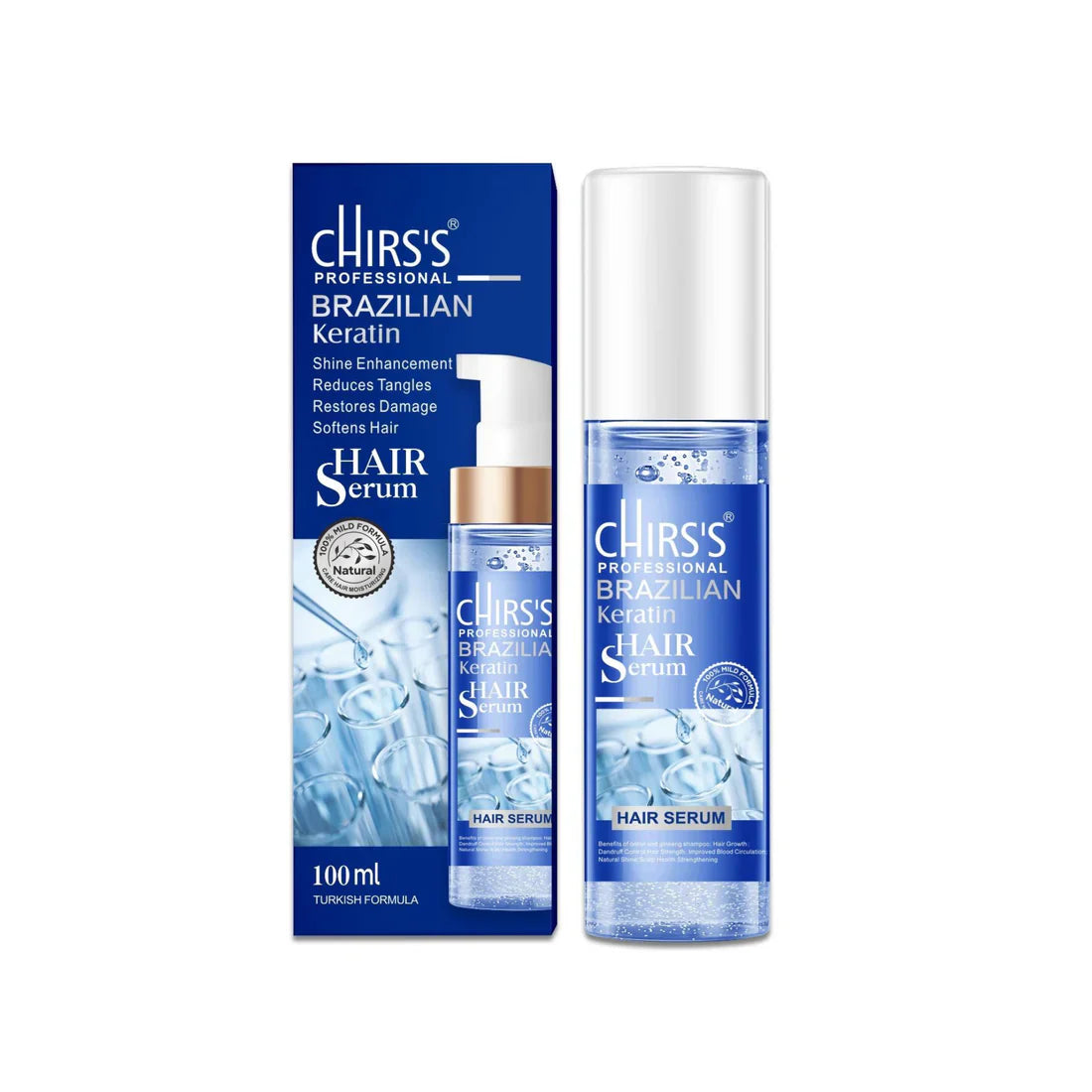 Chris's Professional Brazilian Keratin Hair Serum - 100ml