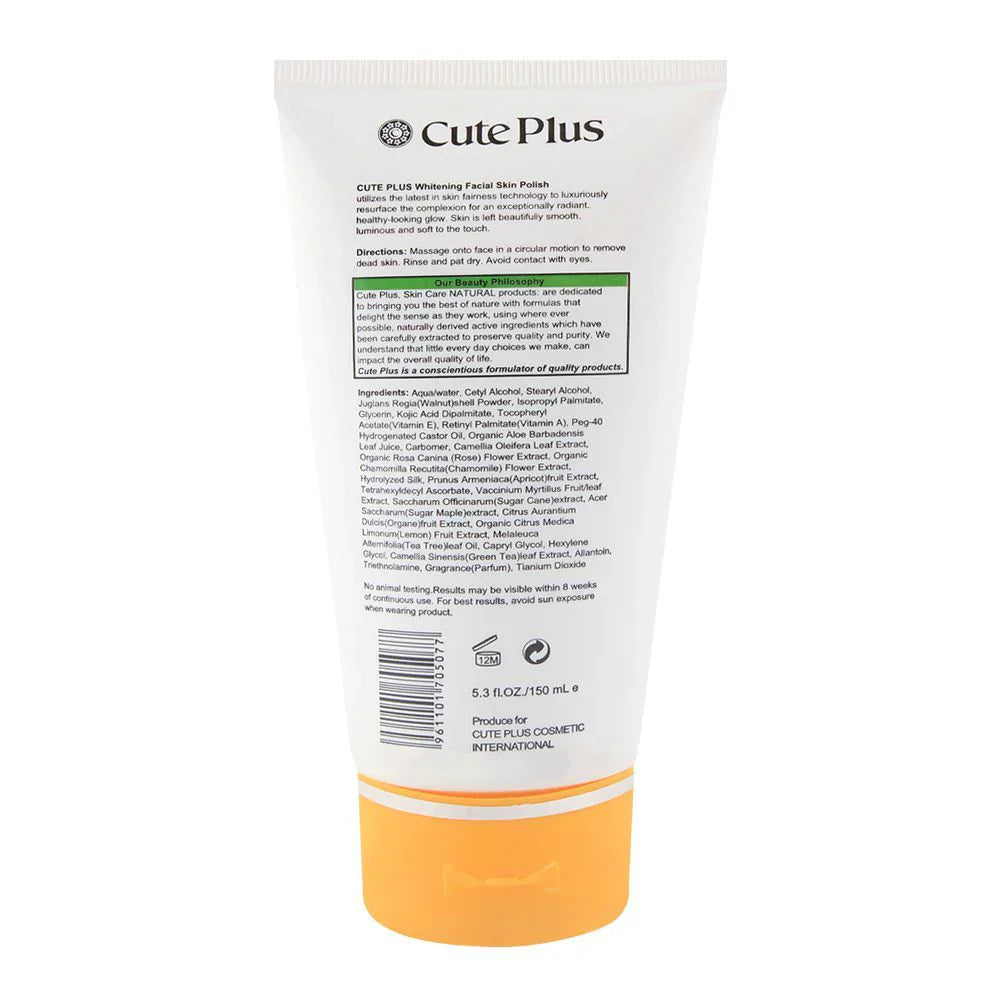 Cute Plus Whitening Aloe & Lemon Facial Skin Polish 150ml
