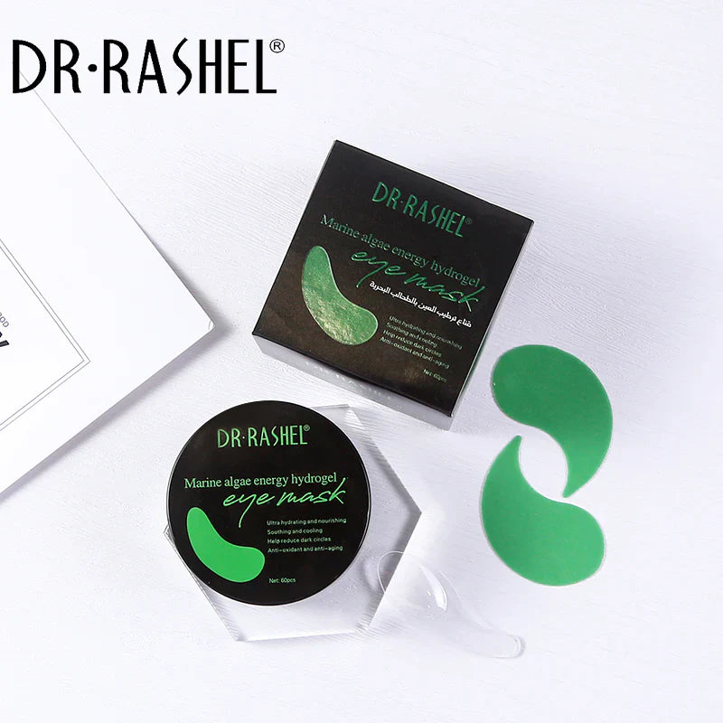 DR.RASHEL Marine Algae Energy Seaweed Collagen Mask Moisturizing Eye Patches Anti-Wrinkle Eye Mask - 60 Pcs
