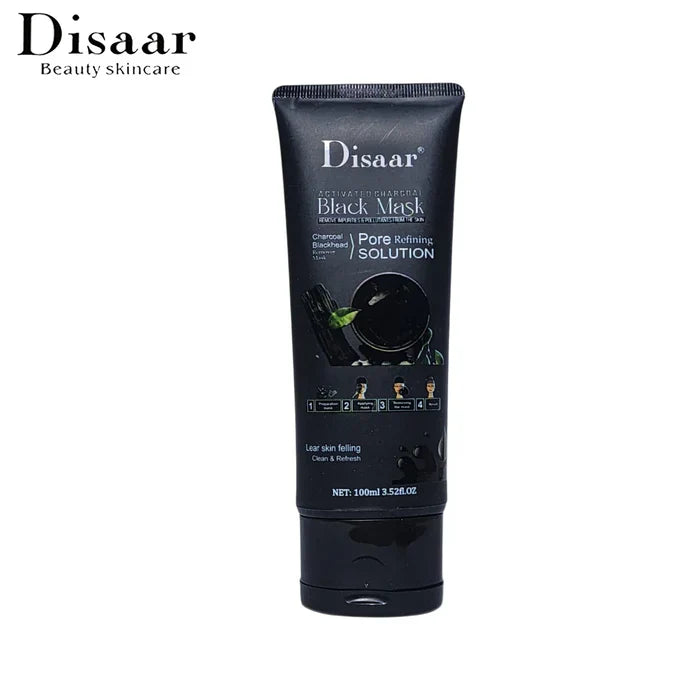 Disaar Charcoal Black Head Mask - 100ml | Premium Skincare & Beauty Products in Pakistan