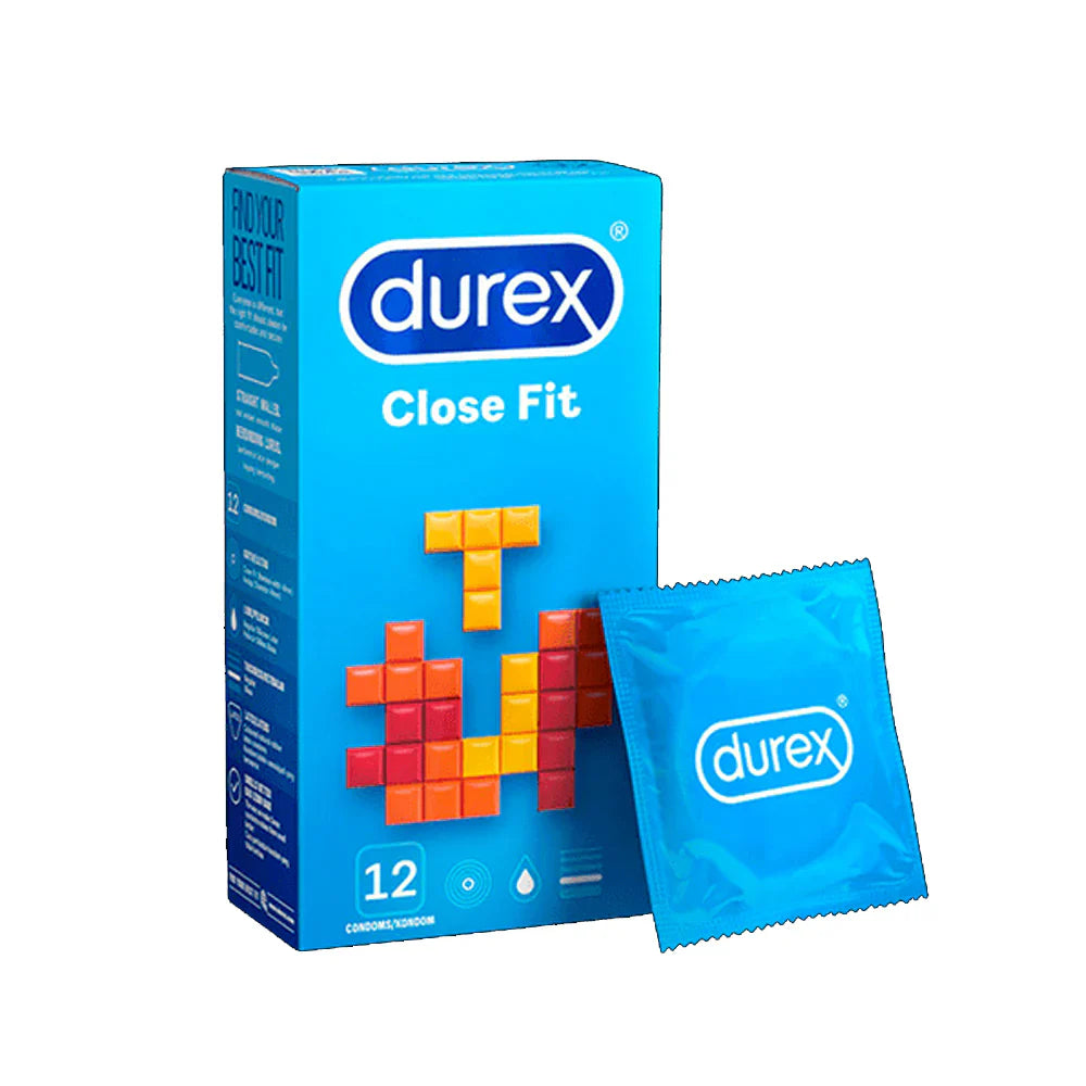 Durex Close Fit Condoms, 12-Pack