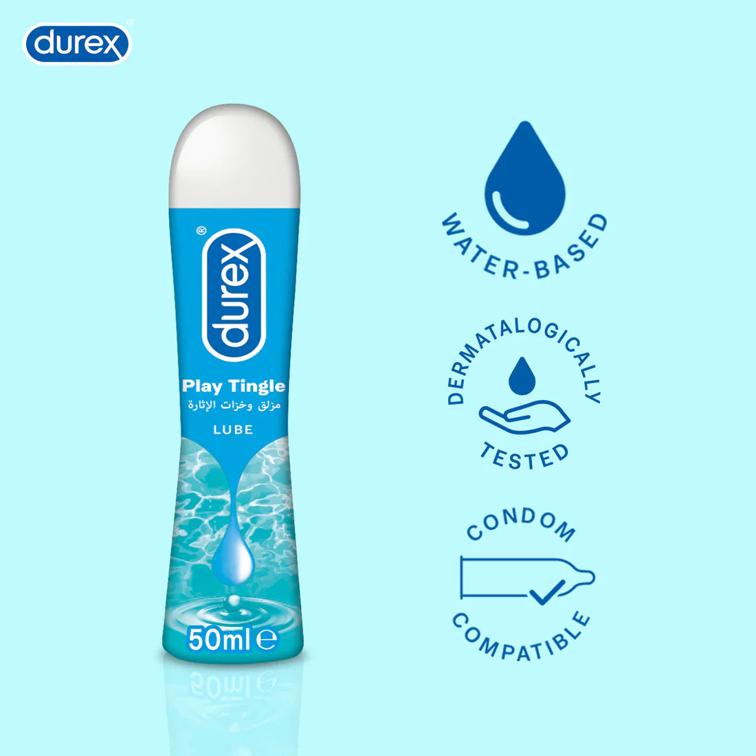 Durex Play Tingle Lubricant - 50ml