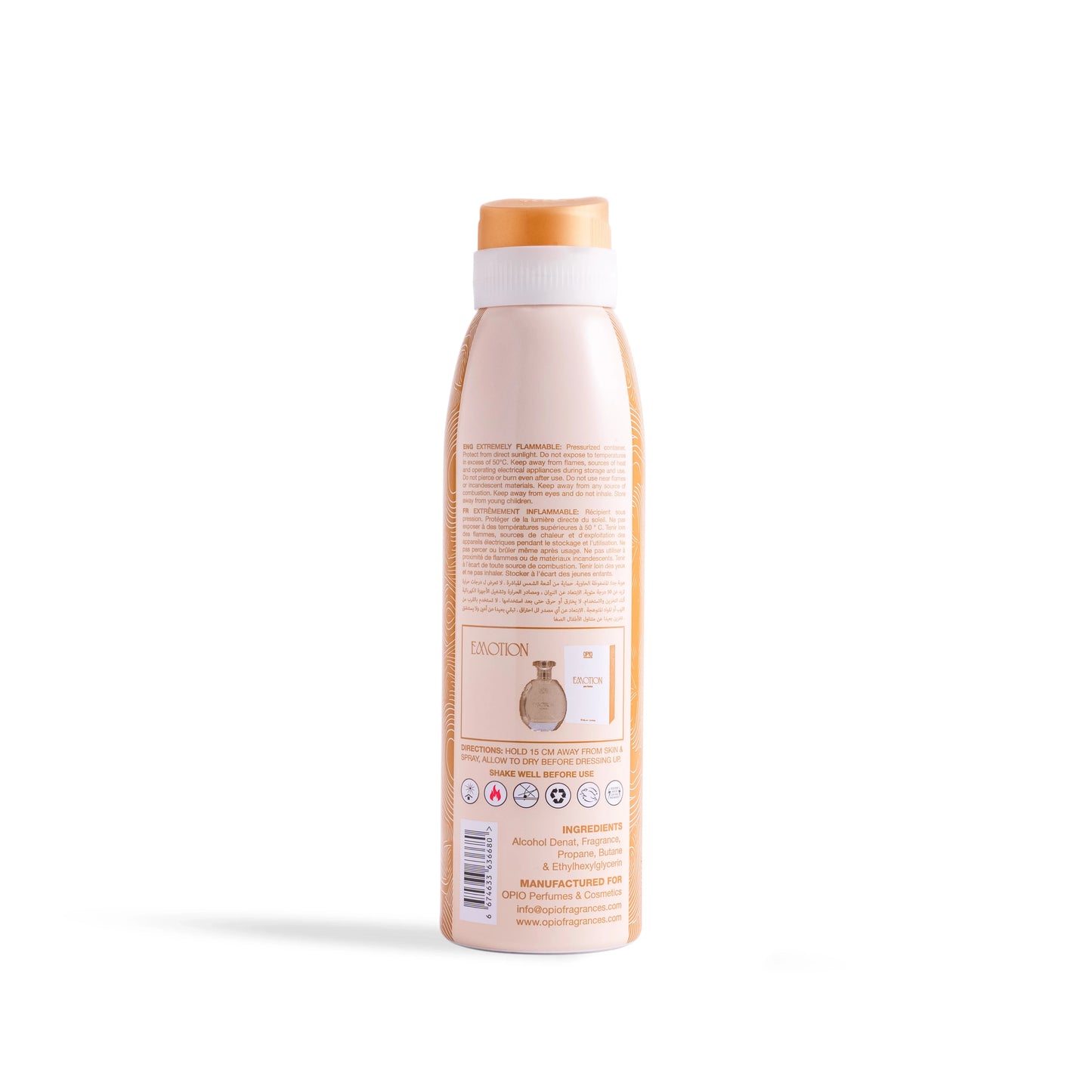 Opio Emotion Pour Femme Deodorant Body Spray 200ml