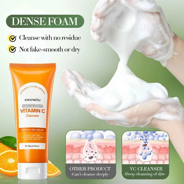 FAYANKOU Whitening Brightens Vitamin C Cleanser - 100g