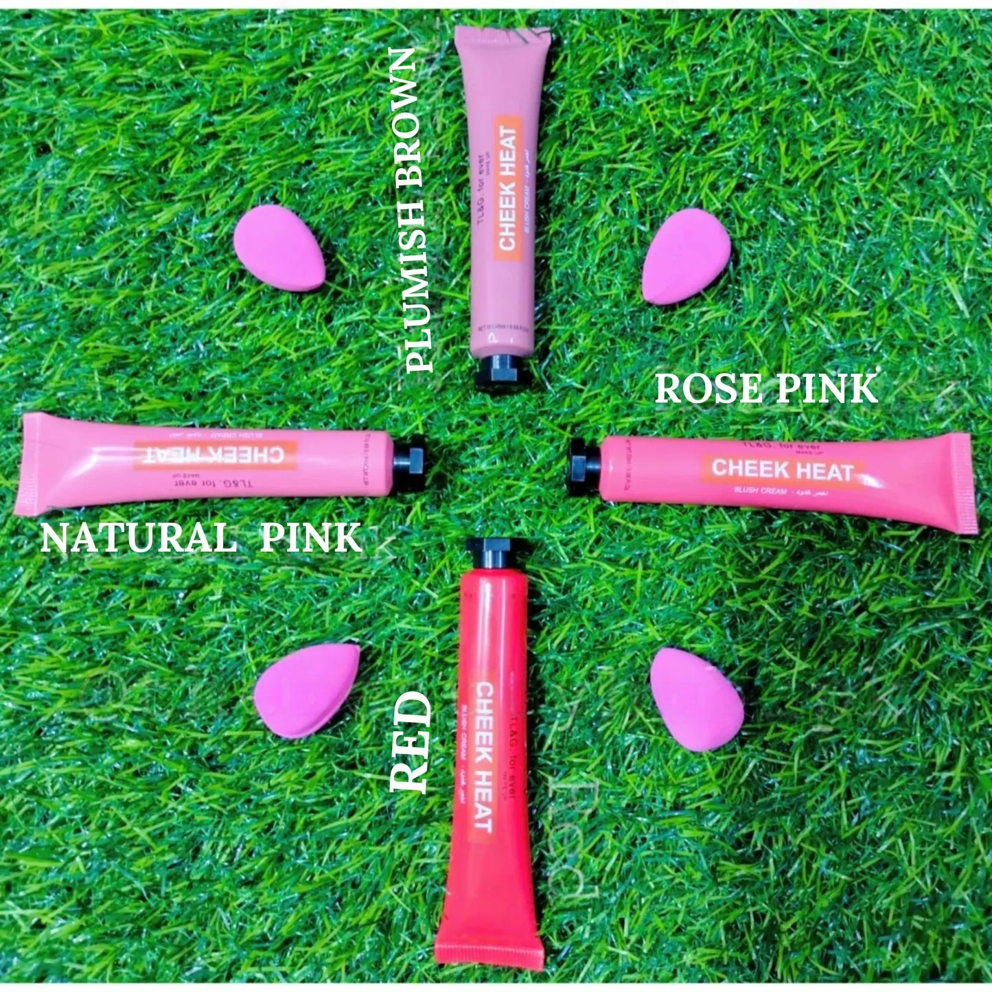 TL & G Forever Cheek Heat Blush with Blender