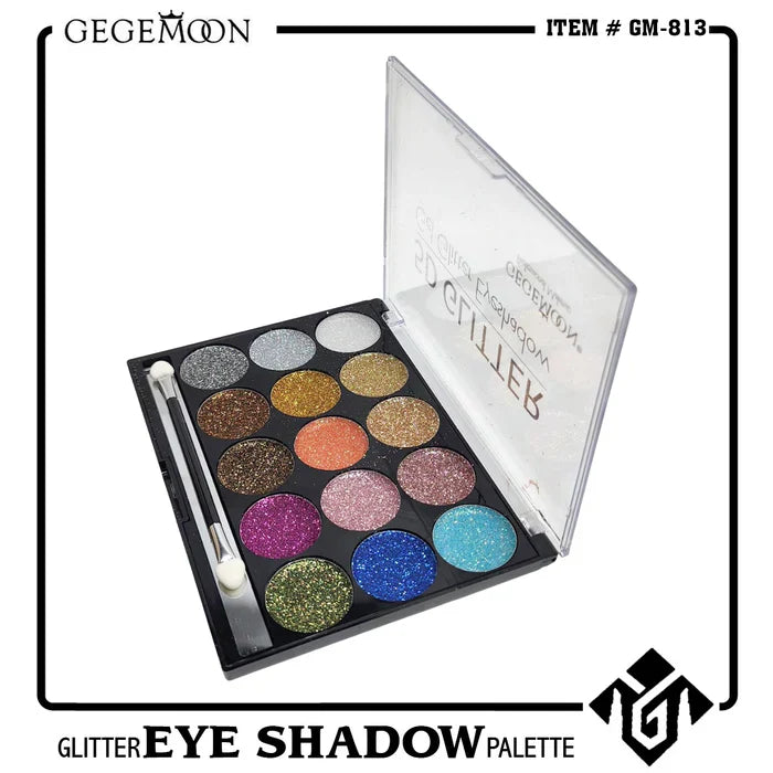 Gegemoon 5D Gel Glitter Eyeshadow 15 Colors