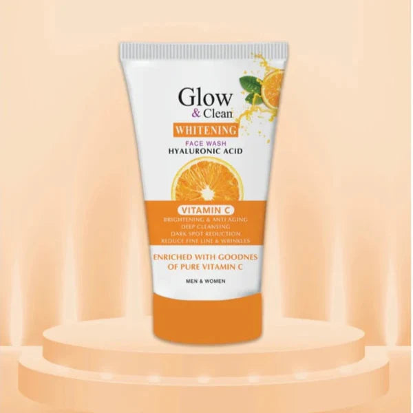 Glow & Clean Vitamin C Face Wash 120ml | Premium Skincare & Beauty Products in Pakistan