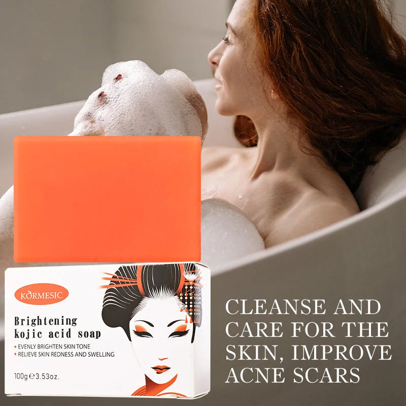 Kormesic Brightening Kojic Acid Soap - 100g | Premium Skincare & Beauty Products in Pakistan