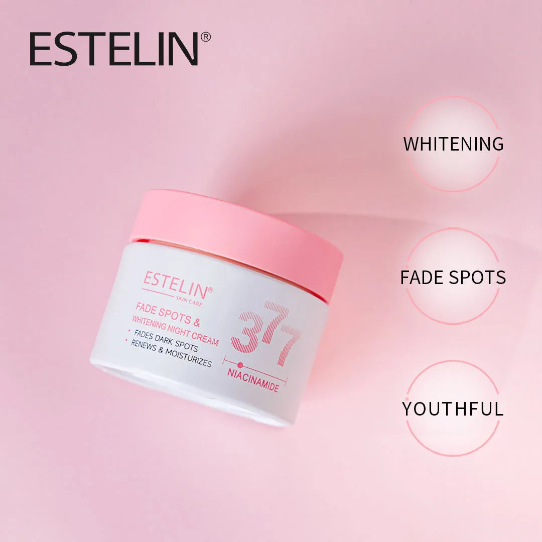 Estelin Niacinamide Fade Spots and Whitening Night Cream - 50g
