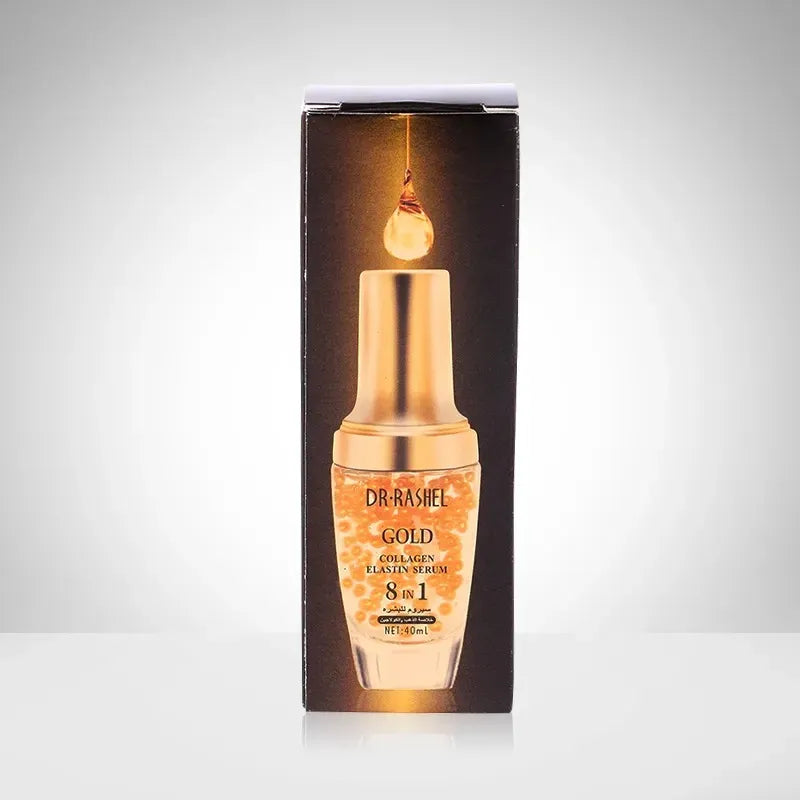 DR RASHEL Gold 8 in 1 Collagen Elastic Face Serum - 40ml