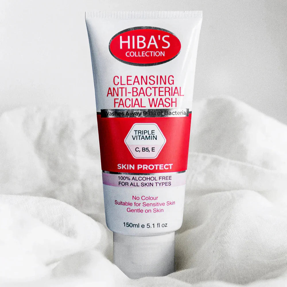 Hiba's Collection Cleansing Anti-Bacterial Facial Wash - 150ml