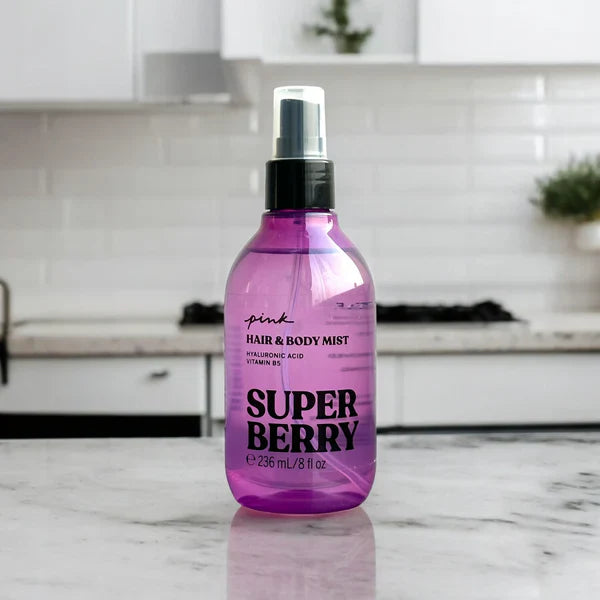 π Pink Super Berry Hair & Body Mist β 236ml