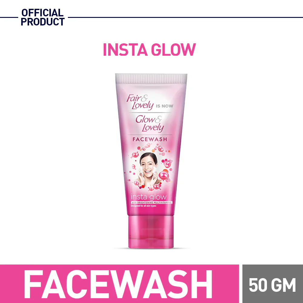 Fair & Lovely Face Wash Insta Glow | Premium Skincare & Beauty Products in Pakistan