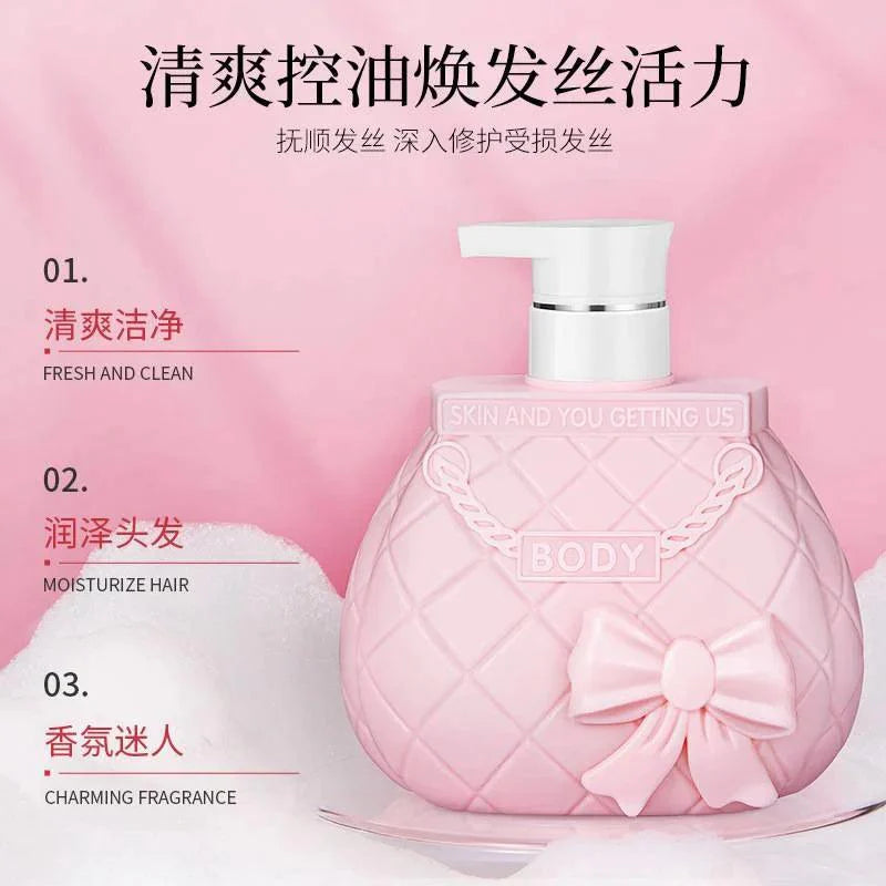LUOFMISS Charm Fragrance Shampoo Oil Control Anti-Dandruff Shampoo 600ml