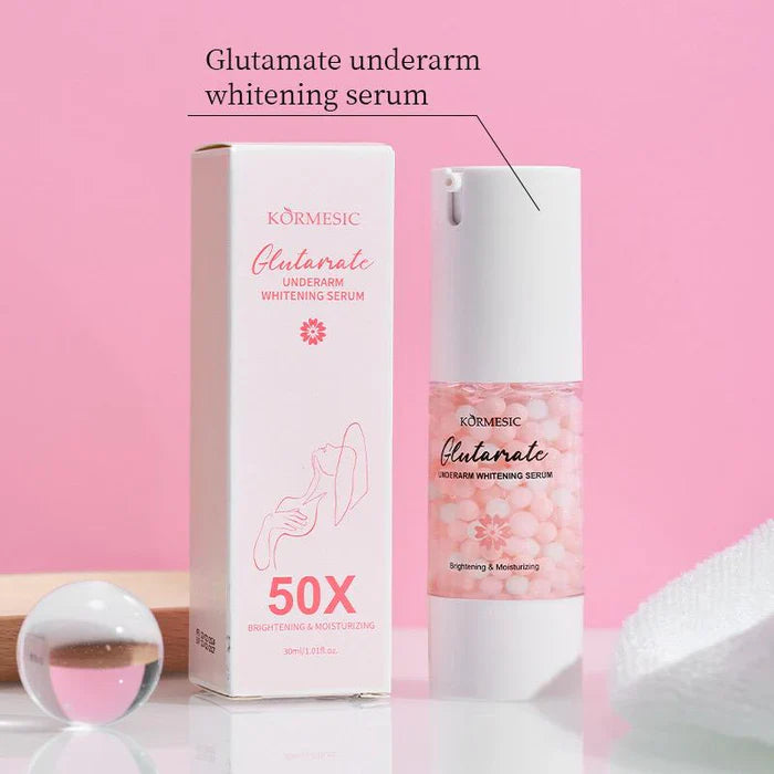 KORMESIC Glutamate Whitening Serum Underarm Intimate Armpit Dark Spot Remover Whitening Cream - 30ml | Premium Skincare & Beauty Products in Pakistan