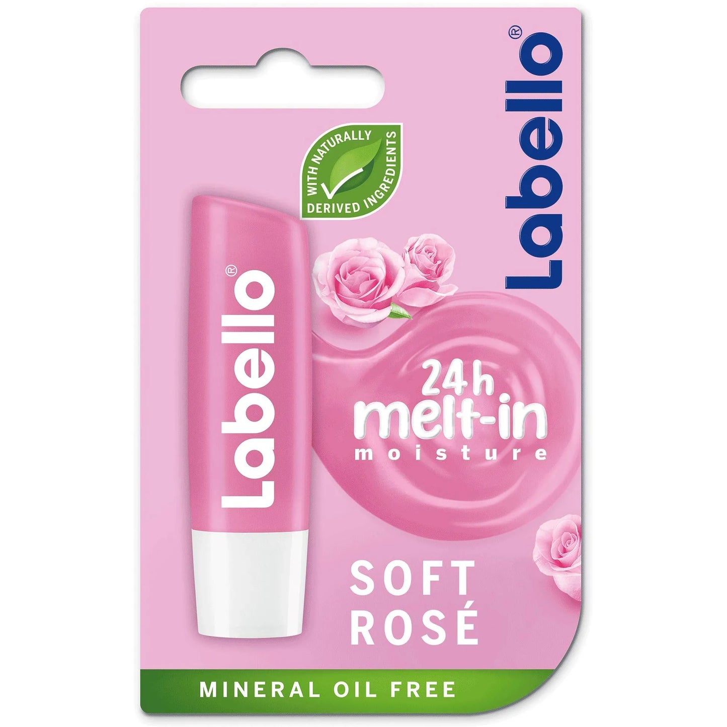 Labello Soft Rose Lip Balm – 4.8g