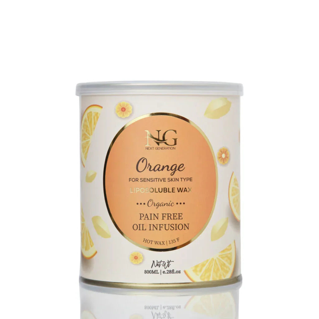 Next Generation Liposoluble Pain-Free Wax – Orange
