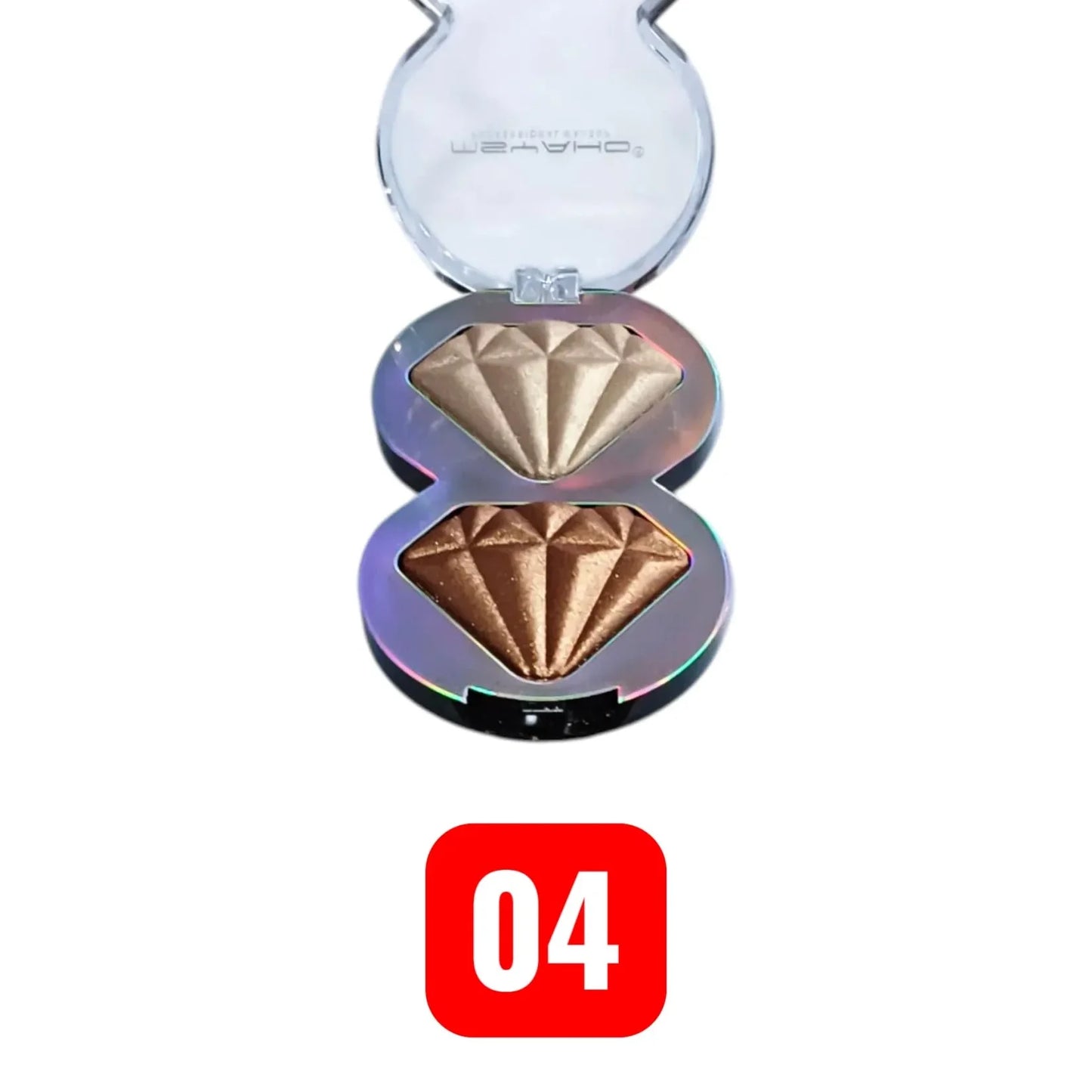 MSYAHO 2-in-1 Baked Powder Highlighter