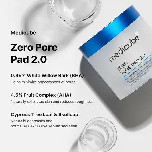 Medicube Zero Pore Toner Pads - 155g /70 Pads