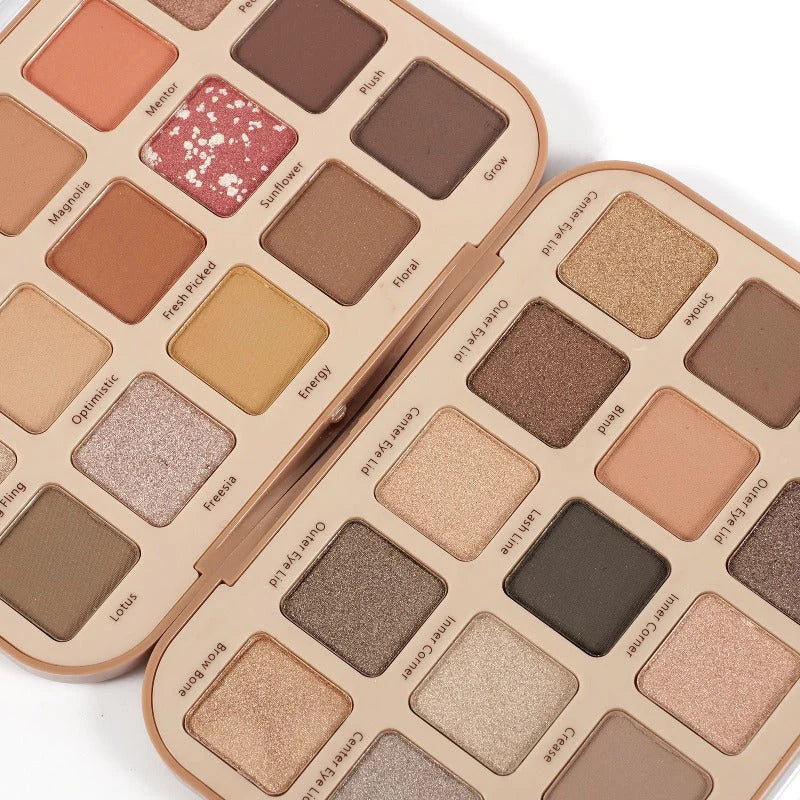 Miss Rose Glam Eyeshadow Palette - 15 Color