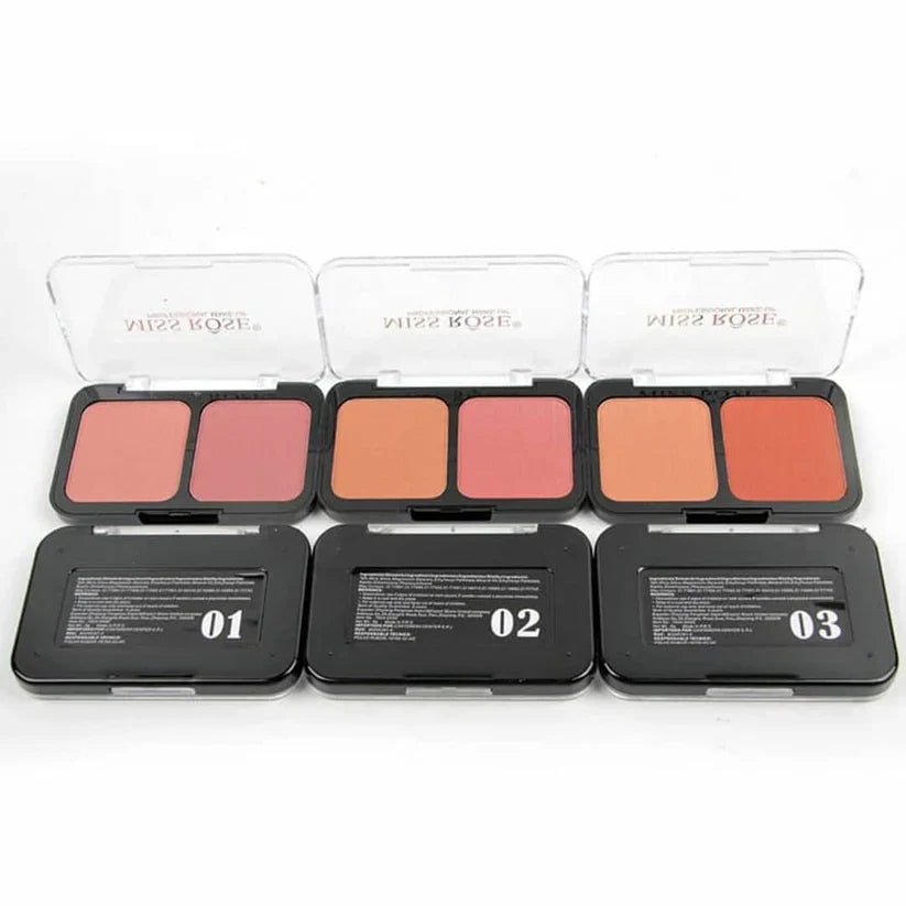Miss Rose 2-Color Blush Pallete