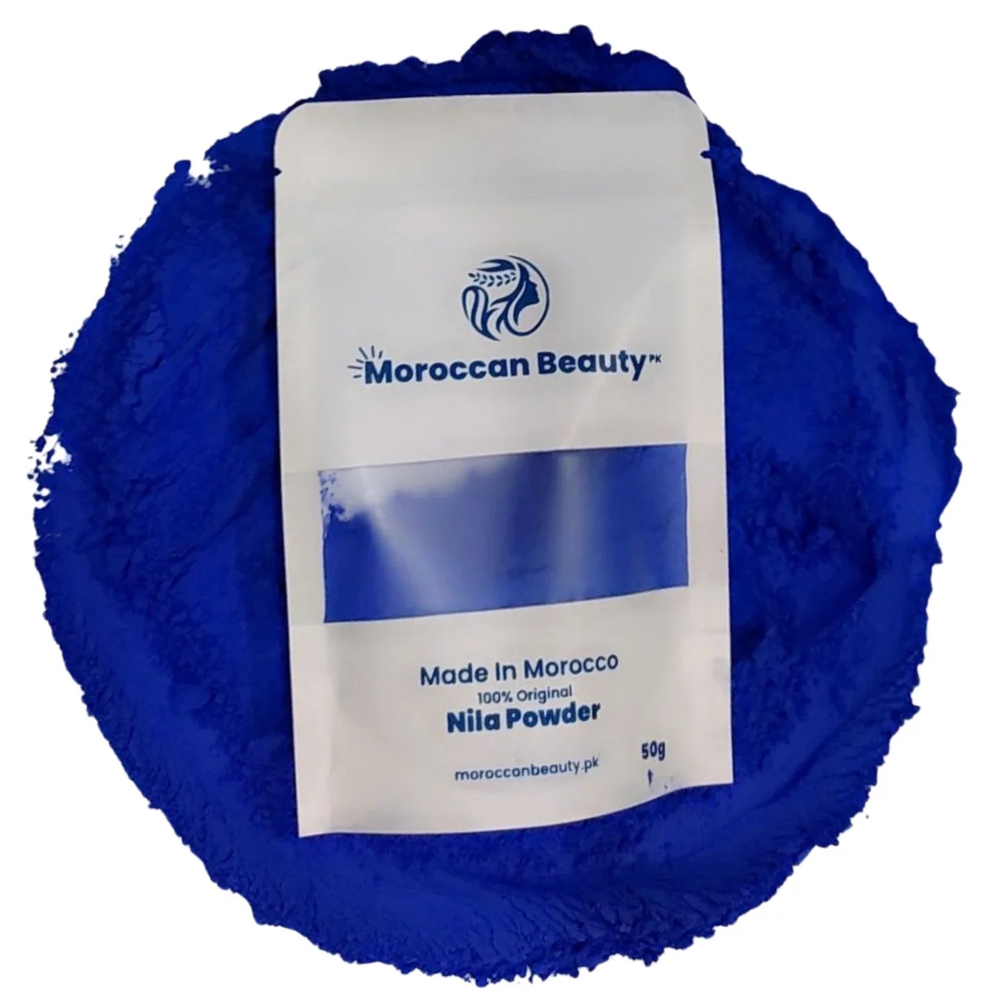 Moroccan Beauty Nila Blue Powder – 50g | Premium Skincare & Beauty Products in Pakistan