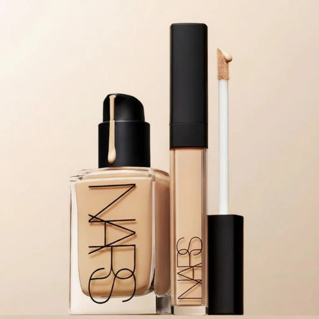 Nars Foundation & Concealer + HudaMoji Blushon