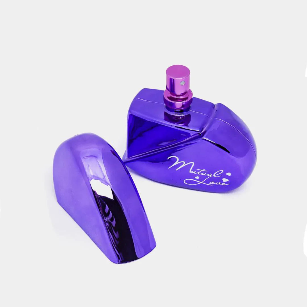 Mutual Love Pour Femme Heart Perfume For Women Purple - 50ml