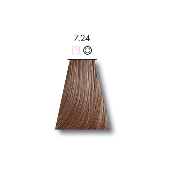 Keune Tinta deal Pearl Copper Blonde 7.24 with Keune Developer 20 Volume - 60 ml