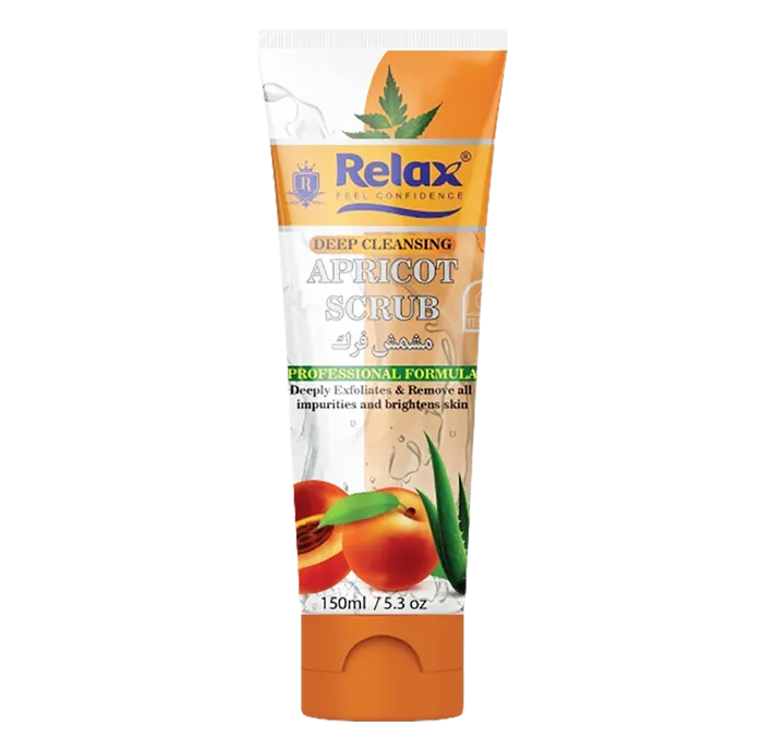Relax Feel Confidence Whitening Apricot Scrub - 150ml