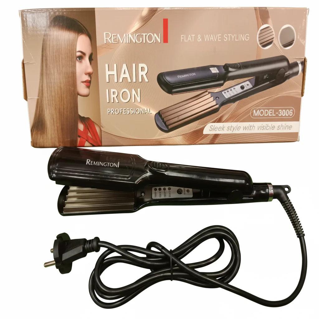 Remington Flat & Wave Styling Hair Iron Proctection Crimper