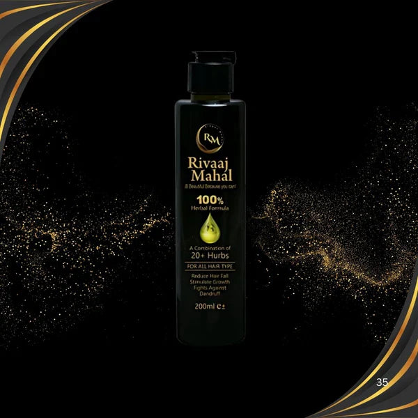 Rivaaj Mahal 20+ Herb Hair Oil - 200ml