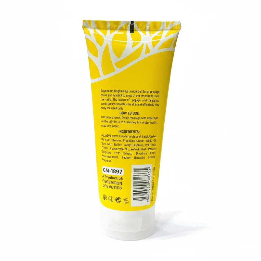 Gegemoon Lemon Enzymes Exfoliating Gel High Activity Mild Exfoliation - 150ml