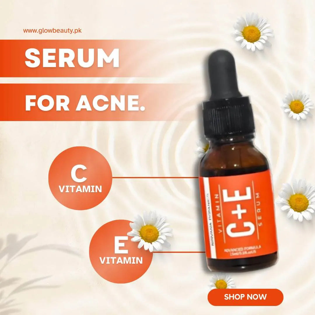 Nirvana Botanic Vitamin C+E Serum | Premium Skincare & Beauty Products in Pakistan