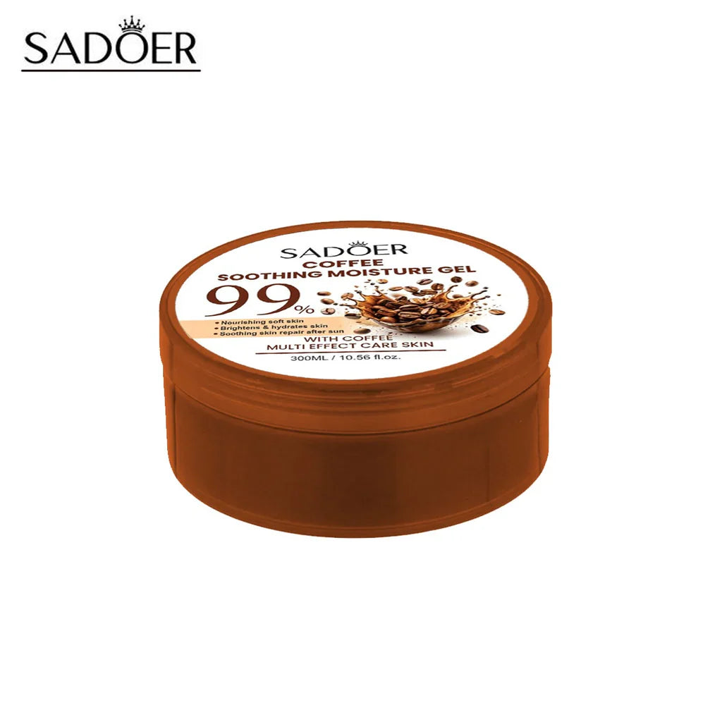 SADOER Coffee 99% Multi-Effect Nourishing & Moisturizing Gel – 300ml | Premium Skincare & Beauty Products in Pakistan