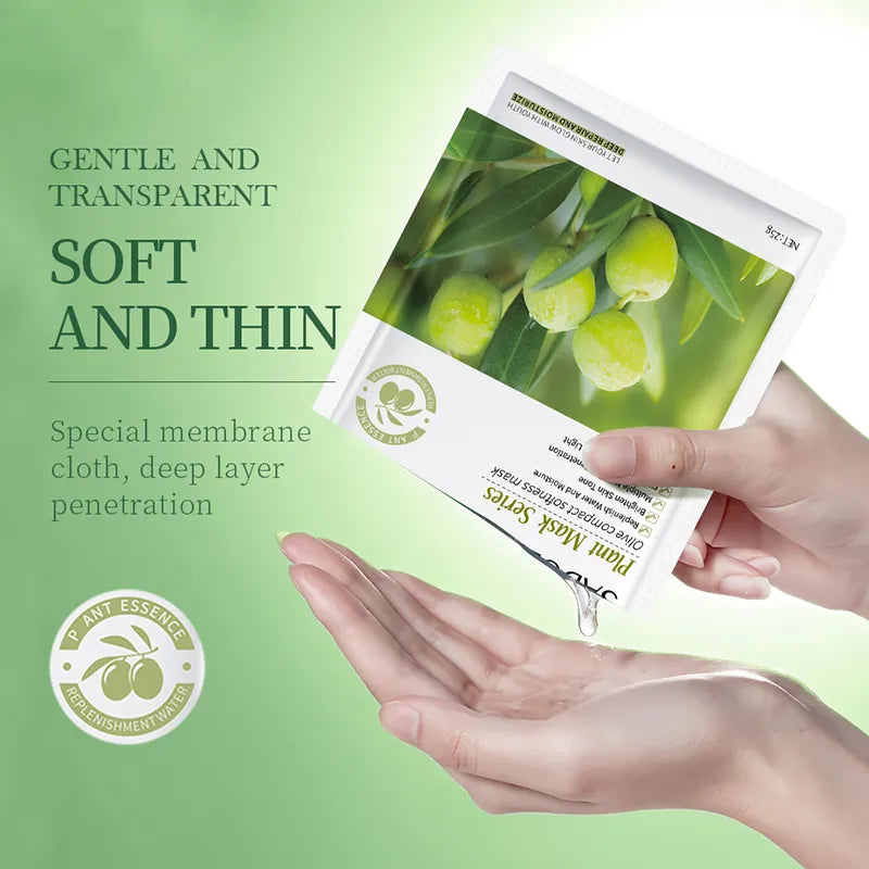 SADOER Olive Softness Face Sheet Mask - 25g | Premium Skincare & Beauty Products in Pakistan