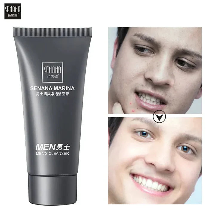 SENANA MARINA Oil Control Facial Cleanser For Men - 60gm