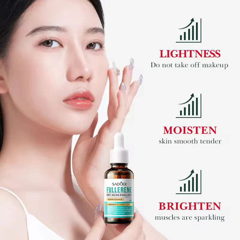 Sadoer Fullerene Anti Aging Rejuvenate Repair Essence Serum - 30ml