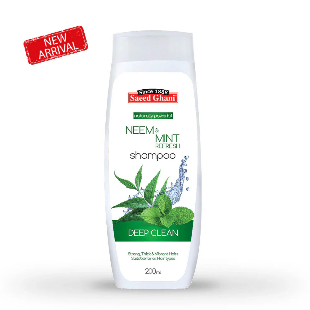 Saeed Ghani - Neem & Mint Shampoo - 200ml