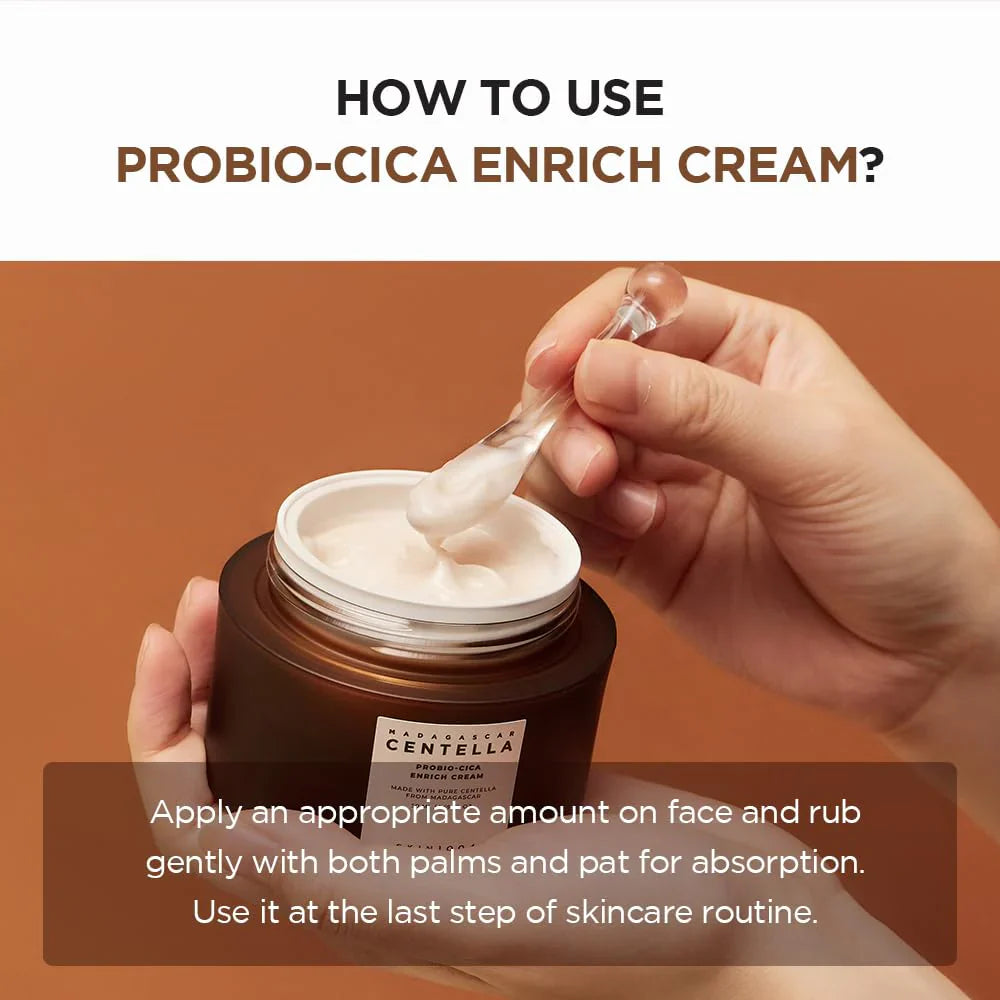 SKIN1004 Madagascar Centella Probio-Cica Enrich Cream - 50ml