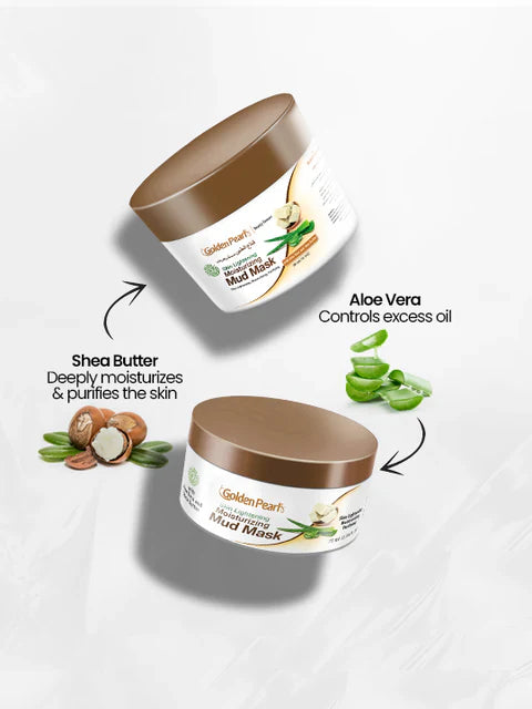 Golden Pearl Skin Lightening Moisturizing Mud Mask - 75ml | Premium Skincare & Beauty Products in Pakistan