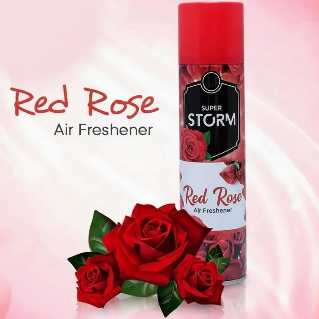 Super Storm Red Rose Air Freshener - 300ml