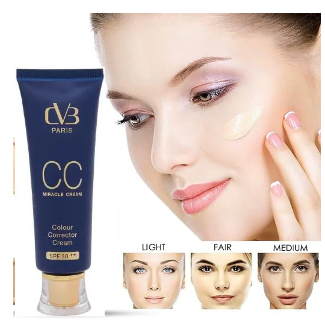 CVB Colour Corrector Cream SPF30++ - 50g | Premium Skincare & Beauty Products in Pakistan