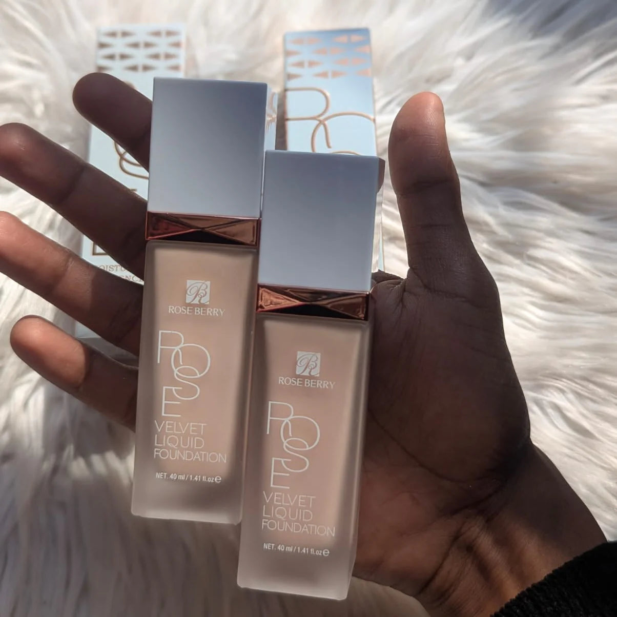 Rose berry Velvet Liquid Foundation - 40ml