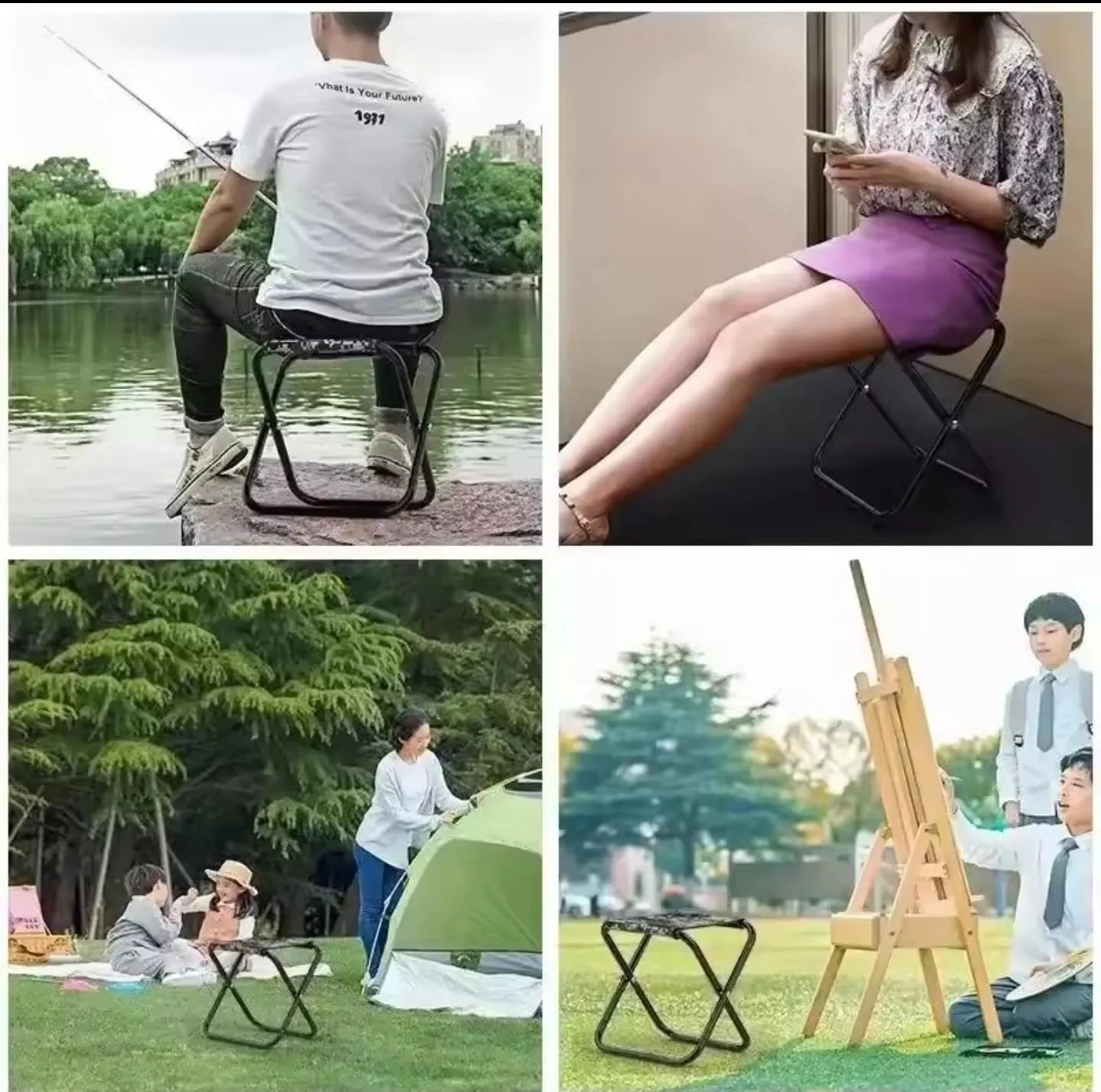 Portable Telescopic Lightweight Stool