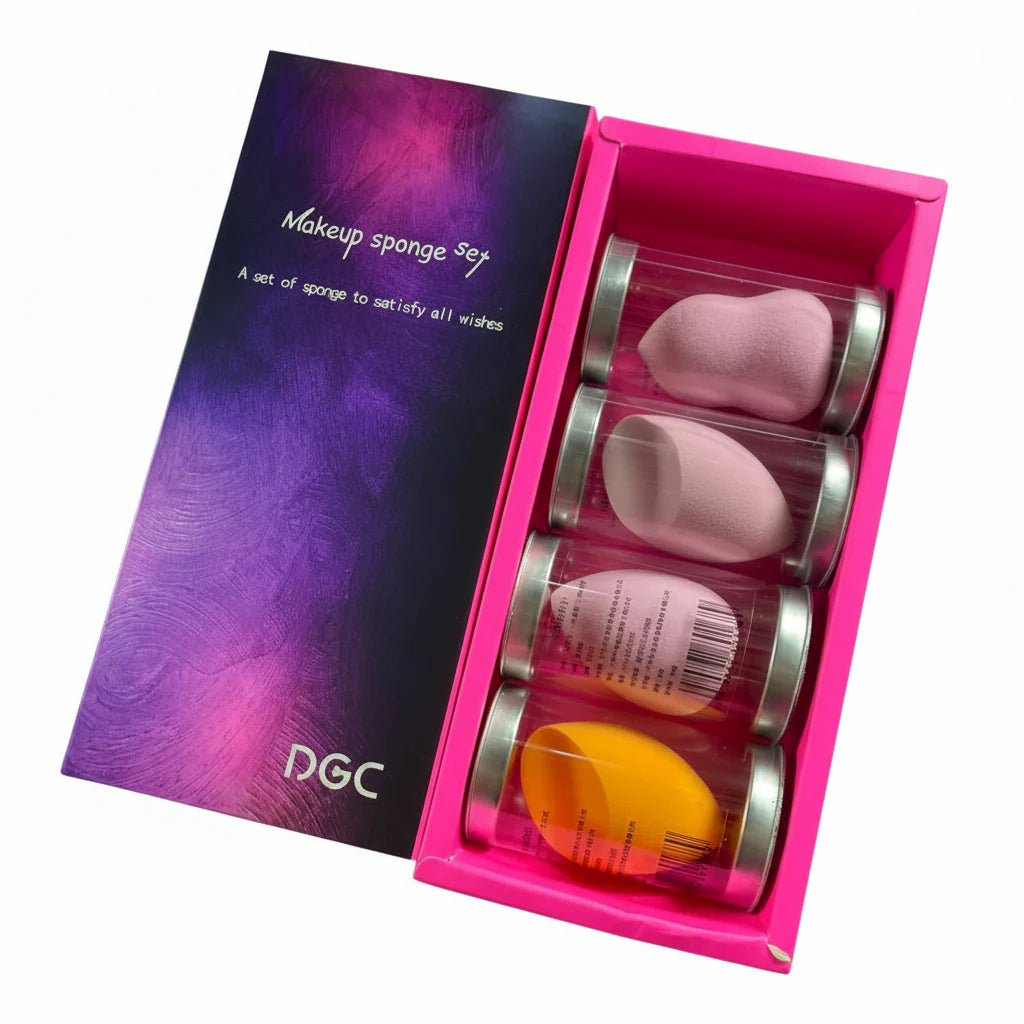 4 In 1 Makeup Sponge Set