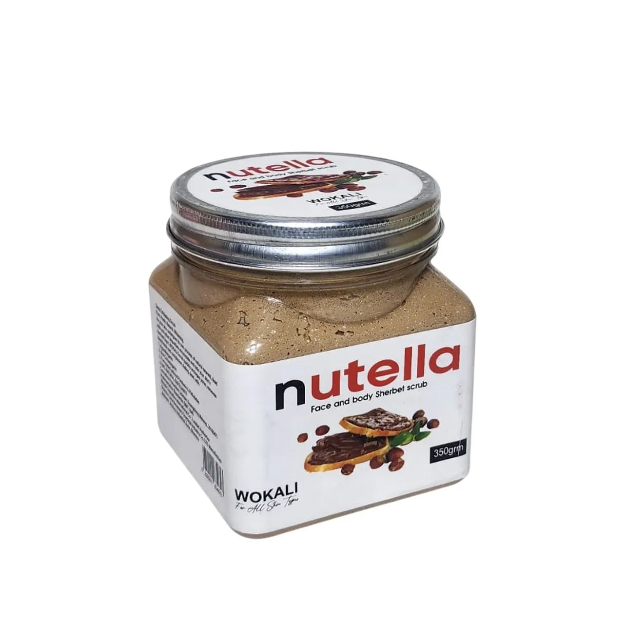 Wokali Nutella Face & Body Sherbet Scrub – 350ml | Premium Skincare & Beauty Products in Pakistan