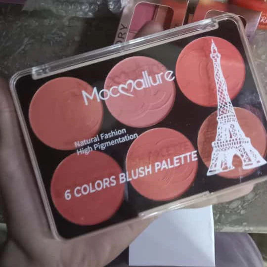 Mocallure 6-Color Blush Palette