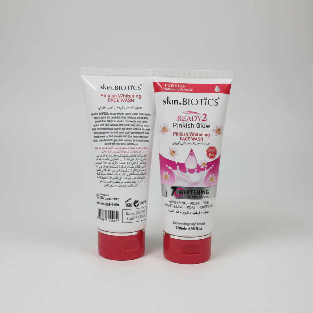 Skin Biotics Facewash Pinkish Ready 2 Pinkish Glow - 120ml | Premium Skincare & Beauty Products in Pakistan