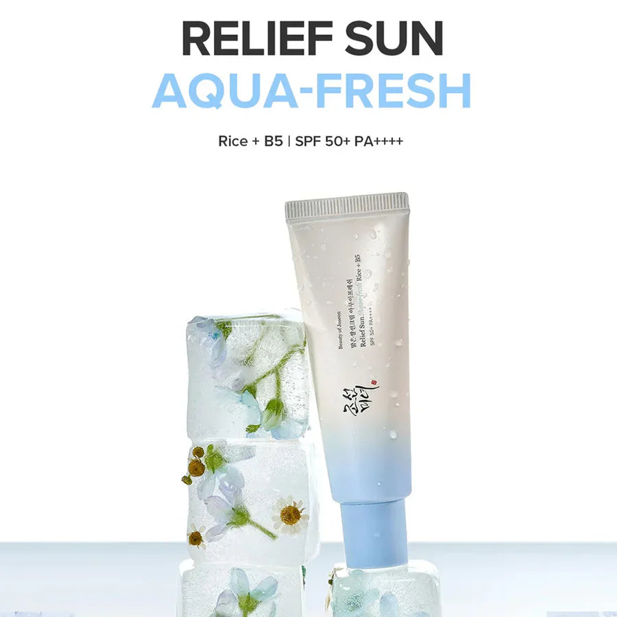 Beauty of Joseon Relief Sun Aqua Fresh Rice + B5 SPF 50+ PA++++ - 50ml | Premium Skincare & Beauty Products in Pakistan